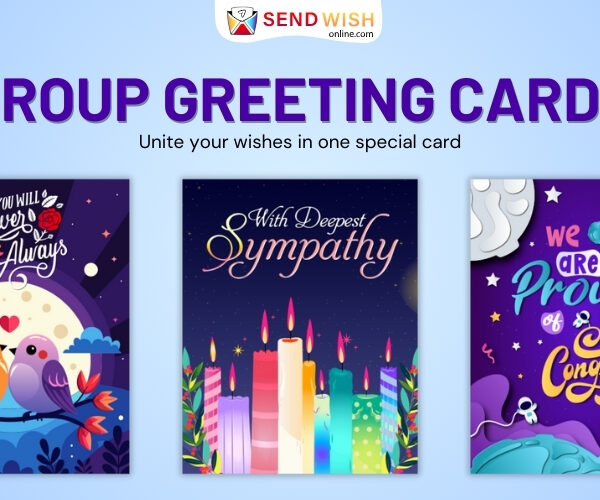 Send warm wishes through group eCards and give a modern twist to team greetings.