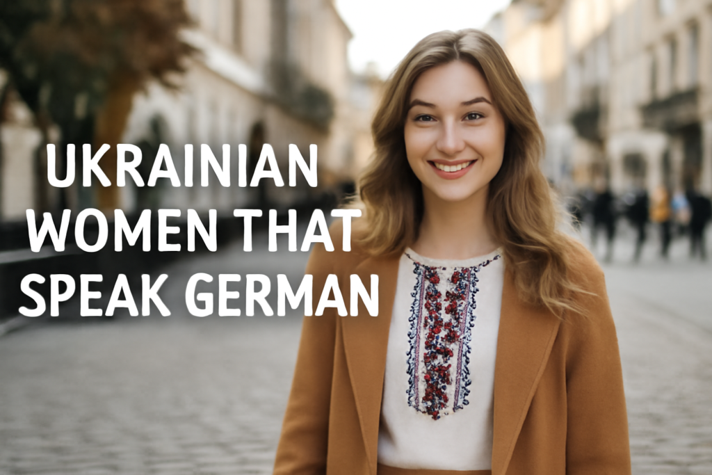 Ukrainian women that speak German
